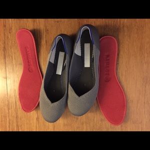 Rothy’s Flats. Charcoal.  Size 9